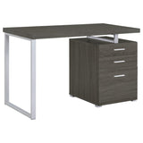 Brennan 47-inch 3-drawer Office Computer Desk Weathered Grey - 800520