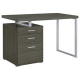 Brennan 47-inch 3-drawer Office Computer Desk Weathered Grey - 800520