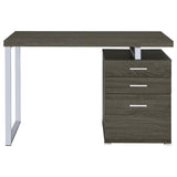 Brennan 47-inch 3-drawer Office Computer Desk Weathered Grey - 800520