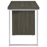 Brennan 47-inch 3-drawer Office Computer Desk Weathered Grey - 800520