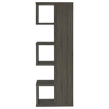 Joey 71-inch 5-shelf Bookshelf Weathered Grey - 800552
