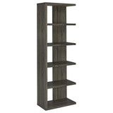 Harrison 71-inch 5-shelf Bookshelf Weathered Grey - 800553