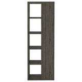 Harrison 71-inch 5-shelf Bookshelf Weathered Grey - 800553