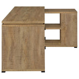 Yvette 60-inch 3-drawer L-Shape Computer Desk Mango - 800786