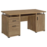 Tracy 55-inch 2-drawer Office Computer Desk Mango - 800788