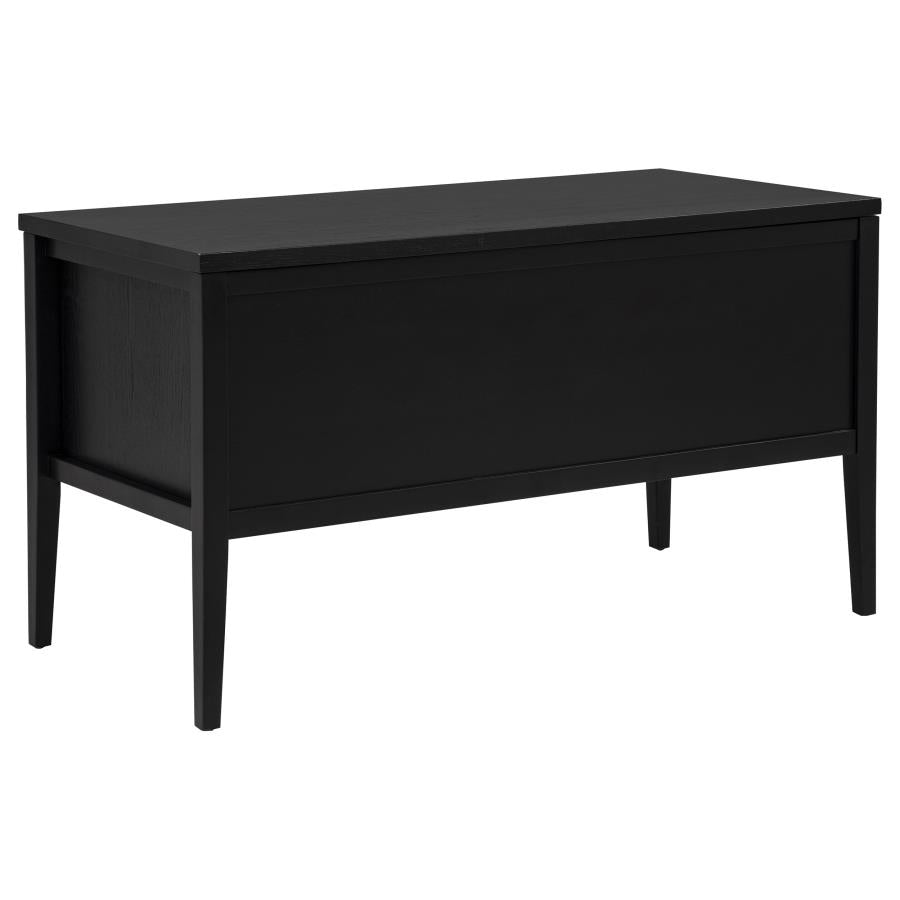 Graham 54-inch 4-drawer Double Pedestal Lift Top Computer Desk Black - 800866