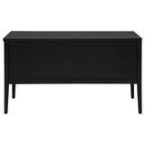 Graham 54-inch 4-drawer Double Pedestal Lift Top Computer Desk Black - 800866