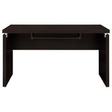 Skylar L-Shape Desk with Mobile File Cabinet Cappuccino - 800891-S4
