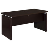 Skylar 83-inch L-Shaped Office Computer Desk Cappuccino - 800891L