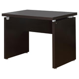 Skylar 83-inch L-Shaped Office Computer Desk Cappuccino - 800891L