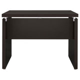 Skylar 83-inch L-Shaped Office Computer Desk Cappuccino - 800891L