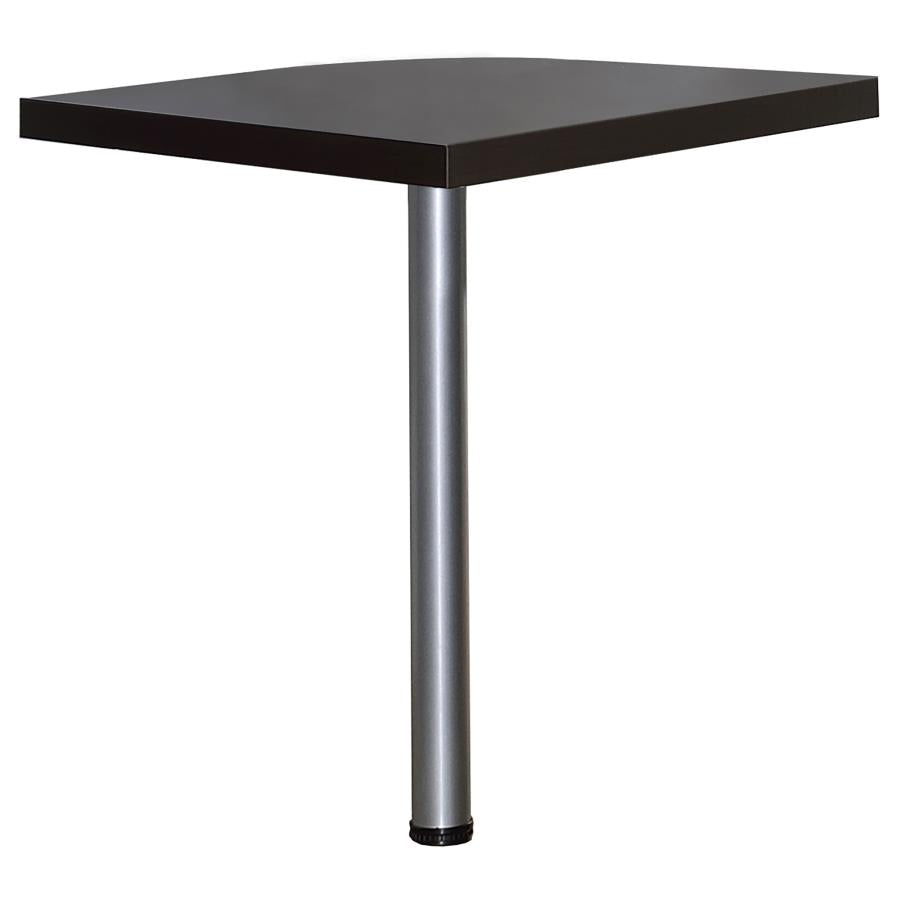 Skylar 83-inch L-Shaped Office Computer Desk Cappuccino - 800891L