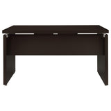 Skylar 55-inch Computer Desk with Keyboard Drawer Cappuccino - 800891