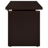 Skylar 55-inch Computer Desk with Keyboard Drawer Cappuccino - 800891