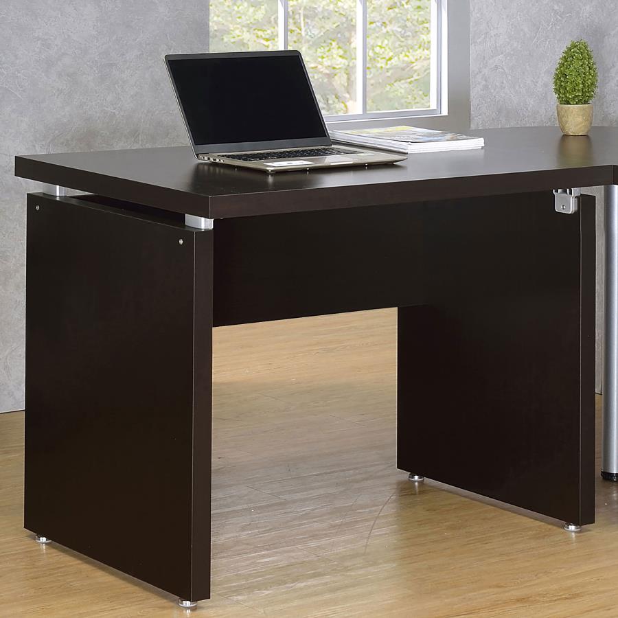 Skylar 39-inch Engineered Wood Writing Desk Cappuccino - 800892