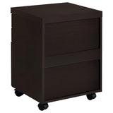 Skylar 3-drawer Home Office Mobile File Cabinet Cappuccino - 800894