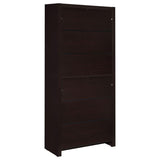 Skylar 71-inch 5-shelf Bookcase with Drawer Cappuccino - 800905
