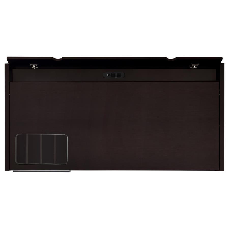 Halston 60-inch 3-drawer Office Computer Desk Cappuccino - 800982