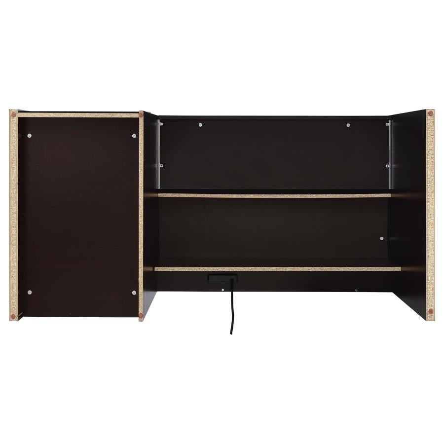 Halston 60-inch 3-drawer Office Computer Desk Cappuccino - 800982