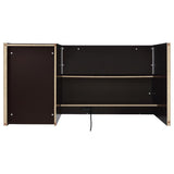 Halston 60-inch 3-drawer Office Computer Desk Cappuccino - 800982