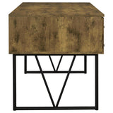 Analiese 63-inch 4-drawer Writing Desk Rustic Nutmeg - 800999