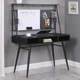 Jessie 47-inch Writing Desk with Whiteboard and USB Black - 801404