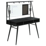Jessie 47-inch Writing Desk with Whiteboard and USB Black - 801404