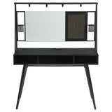 Jessie 47-inch Writing Desk with Whiteboard and USB Black - 801404