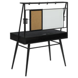 Jessie 47-inch Writing Desk with Whiteboard and USB Black - 801404