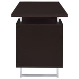 Lawtey 60-inch 2-drawer Office Computer Desk Cappuccino - 801521