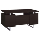 Lawtey 60-inch 2-drawer Office Computer Desk Cappuccino - 801521