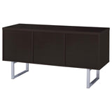 Lawtey 5-drawer Home Office Storage Credenza Cappuccino - 801522