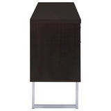 Lawtey 5-drawer Home Office Storage Credenza Cappuccino - 801522