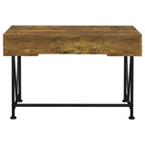 Analiese 47-inch 3-drawer Writing Desk Rustic Nutmeg - 801541