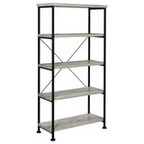 Analiese 63-inch 4-shelf Bookshelf Grey Driftwood - 801546