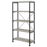 Analiese 63-inch 4-shelf Bookshelf Grey Driftwood - 801546