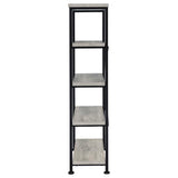 Analiese 63-inch 4-shelf Bookshelf Grey Driftwood - 801546