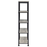 Analiese 63-inch 4-shelf Bookshelf Grey Driftwood - 801546