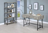 Analiese 63-inch 4-shelf Bookshelf Grey Driftwood - 801546