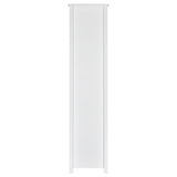 Dylan 68-inch 4-shelf Storage Bookshelf White High Gloss - 801574