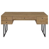 Analiese 63-inch 4-drawer Writing Desk Mango - 801851