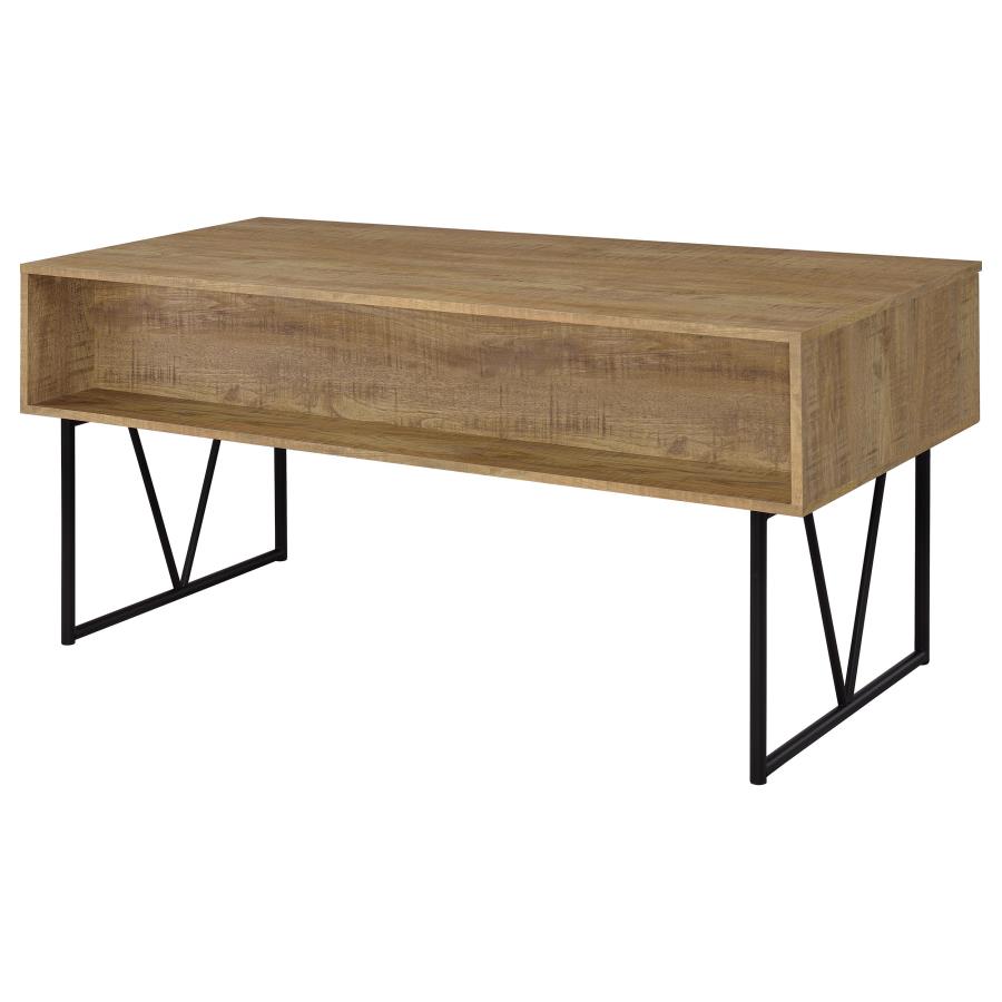 Analiese 63-inch 4-drawer Writing Desk Mango - 801851