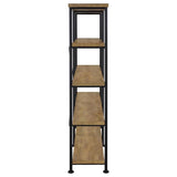 Analiese 63-inch 4-shelf Double Bookshelf Mango - 801853