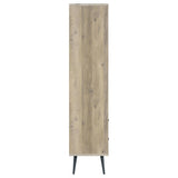 Maeve 70-inch 3-shelf Bookcase with Drawers Distressed Pine - 801923