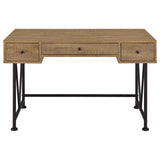 Analiese 47-inch 3-drawer Writing Desk Mango - 802001