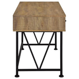 Analiese 47-inch 3-drawer Writing Desk Mango - 802001