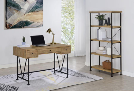 Analiese 47-inch 3-drawer Writing Desk Mango - 802001
