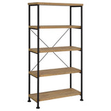 Analiese 63-inch 4-shelf Bookshelf Mango - 802003