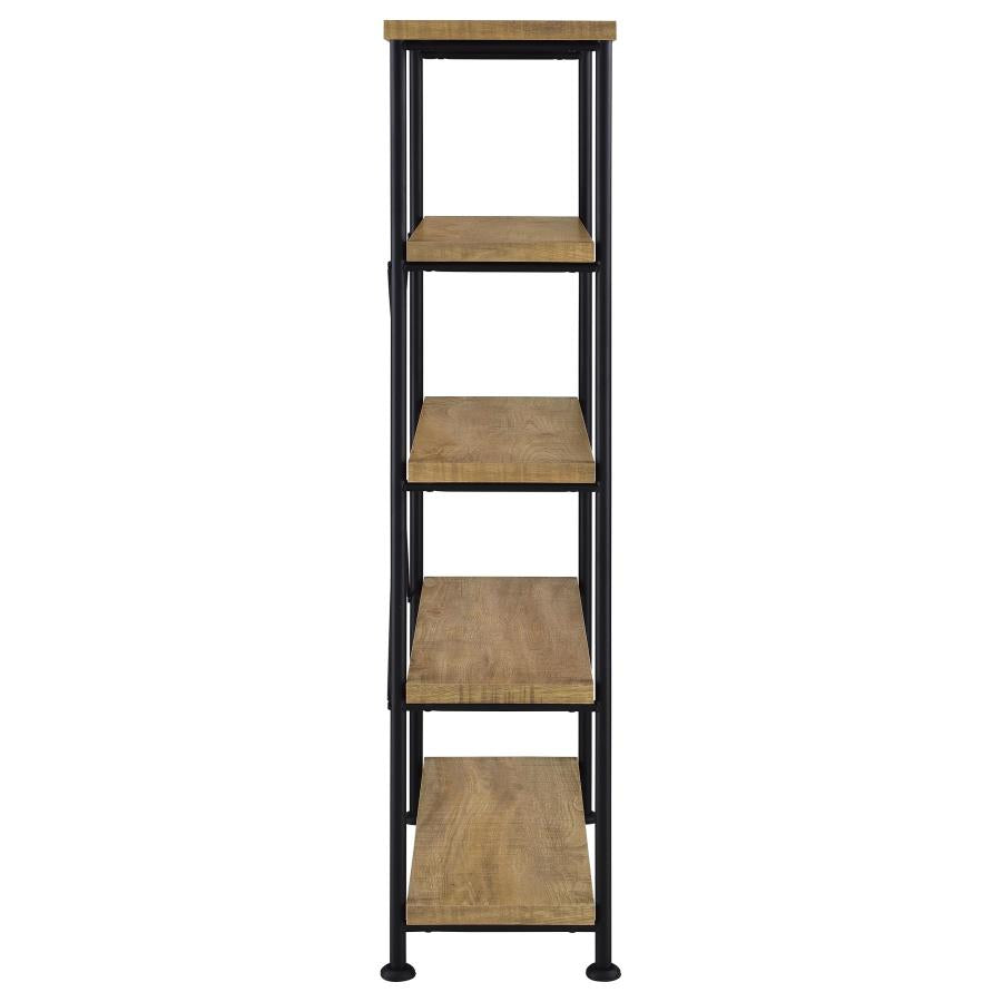 Analiese 63-inch 4-shelf Bookshelf Mango - 802003