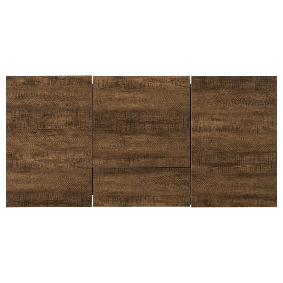 Sheeran 47-inch Writing Desk with Storage Rustic Amber - 802011